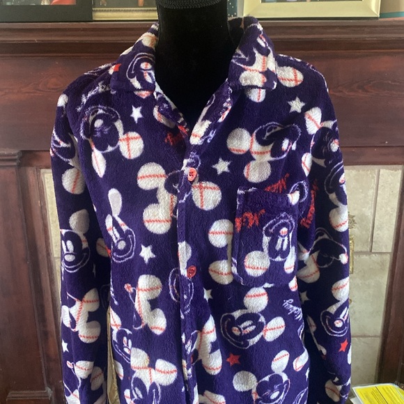 🦊 Unique and rare Disney 3/4 jacket. Fleece like material. Pockets. - Picture 6 of 10